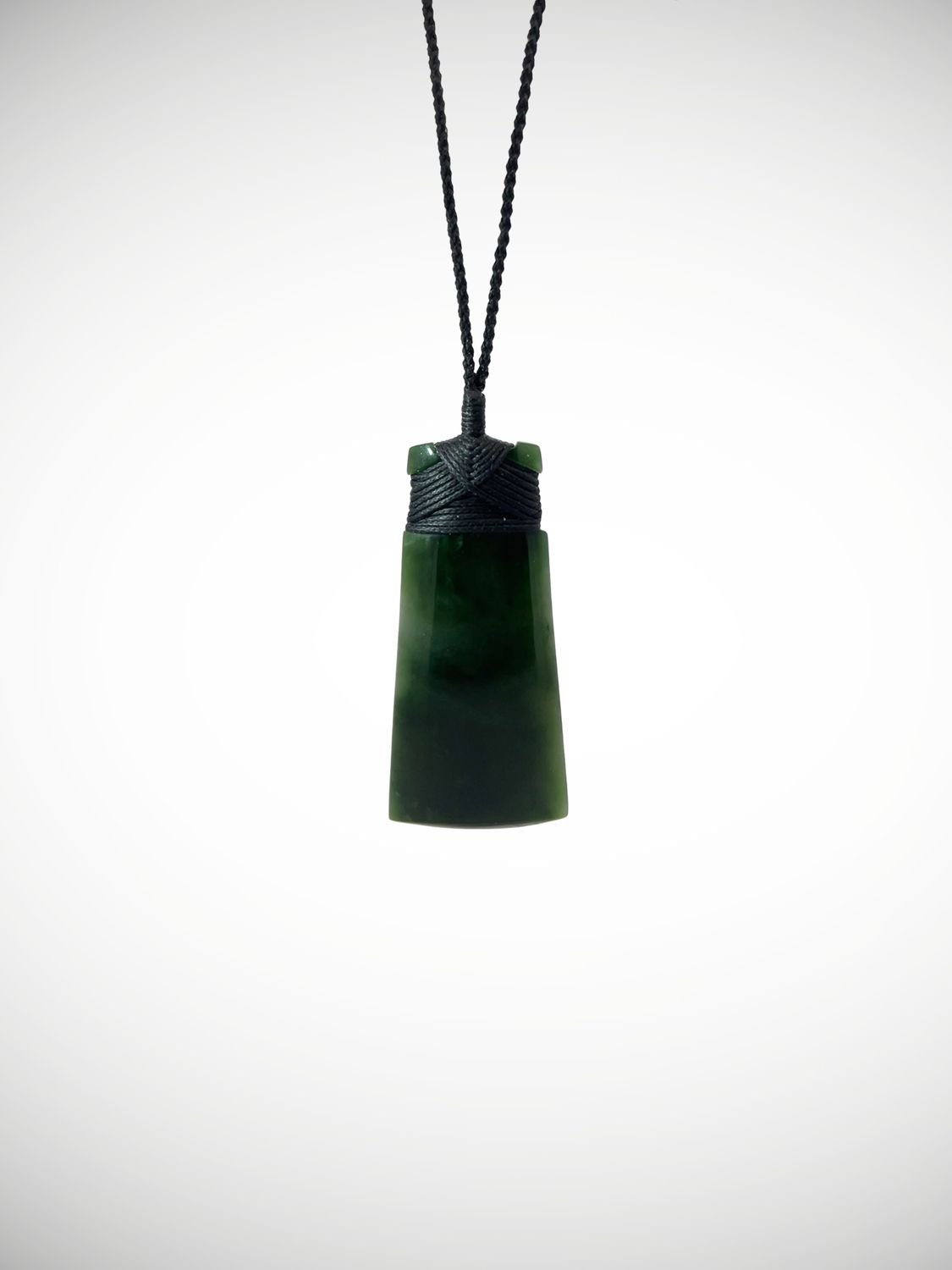 Moko Pounamu Toki NZ Genuine Kawakawa Greenstone - Iwituaroa