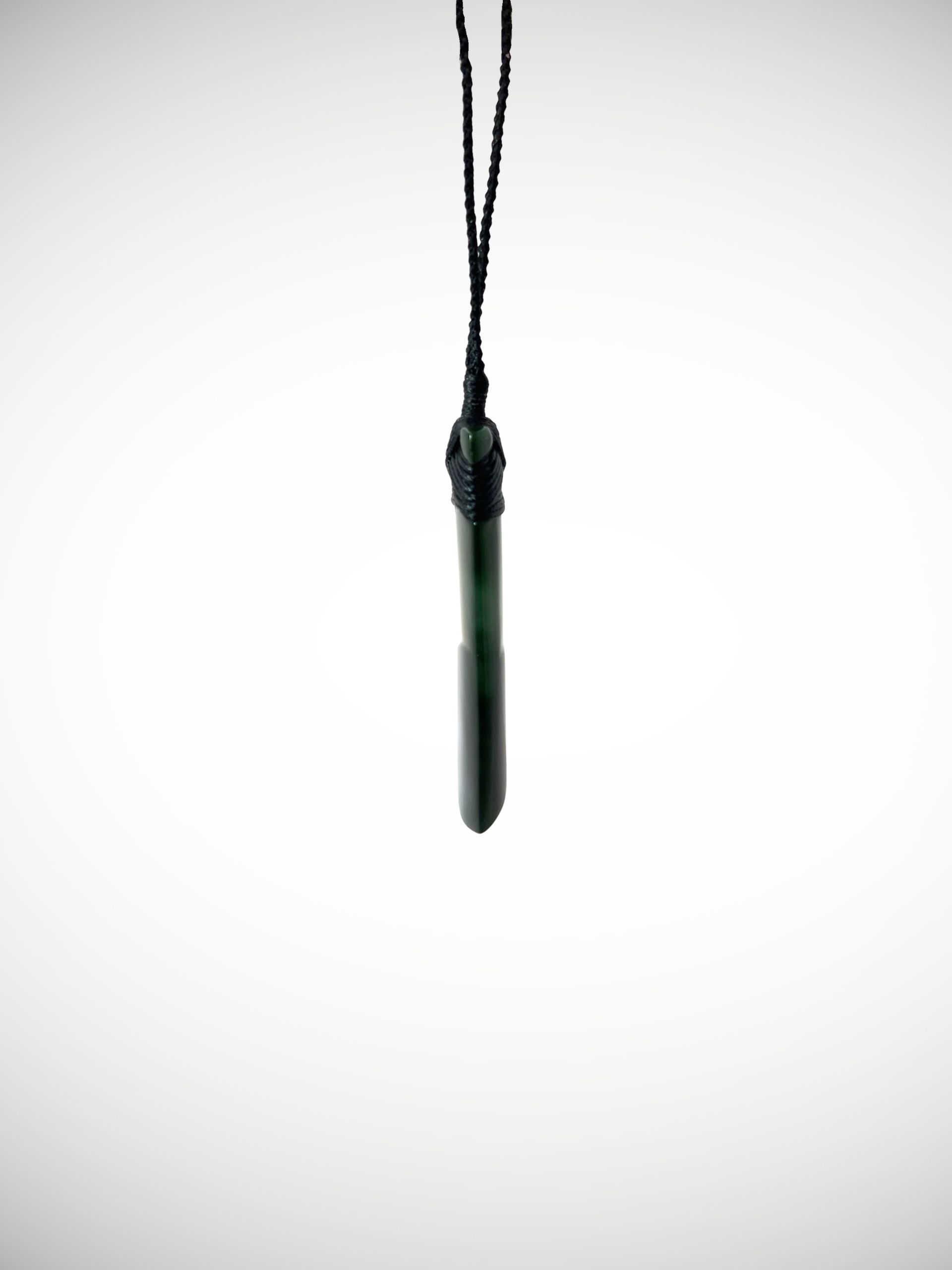 Moko Pounamu Toki NZ Genuine Kawakawa Greenstone - Iwituaroa