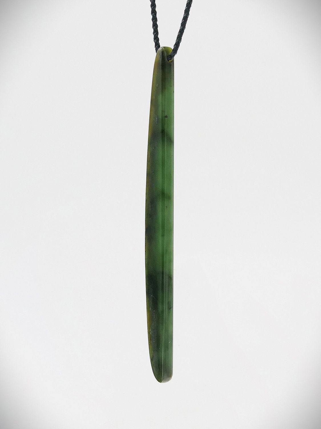 Moko Pounamu Kuru NZ Genuine Kawakawa Greenstone - Kumeroa
