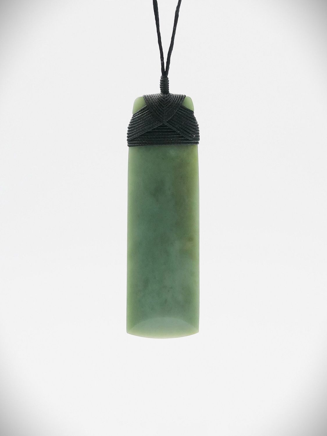 Moko Pounamu Toki NZ Genuine Inanga Greenstone - Ruataniwha