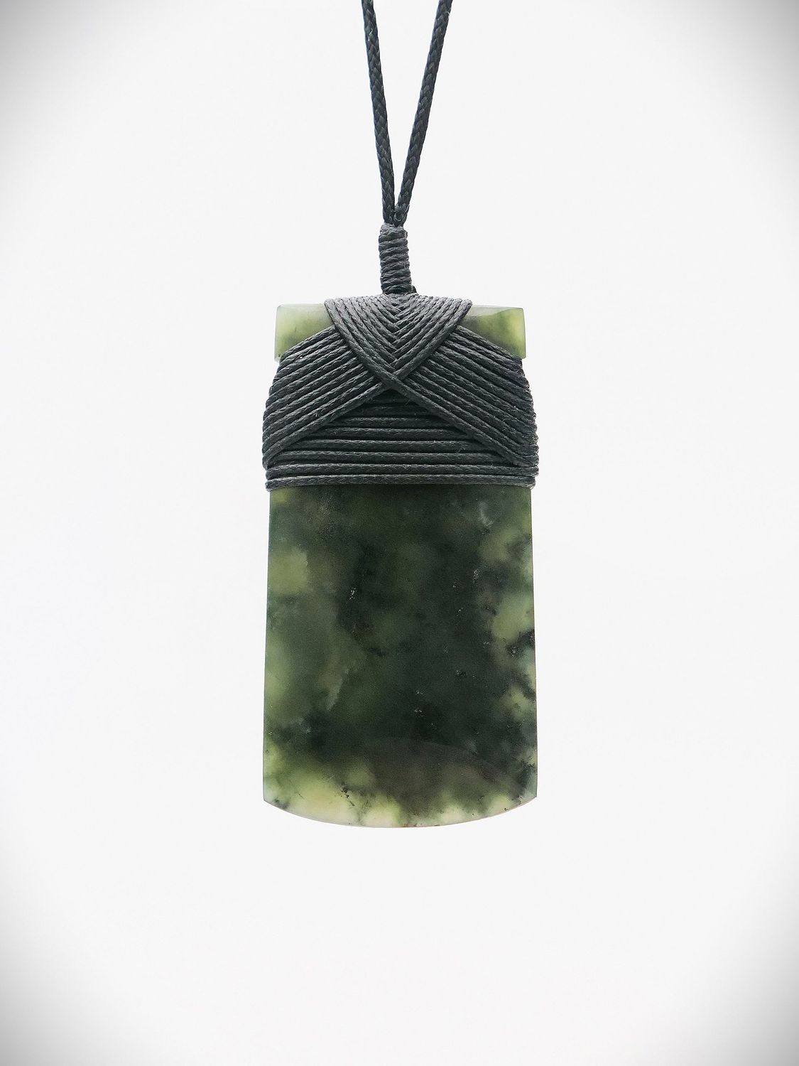 Moko Pounamu Toki NZ Genuine Kawakawa Greenstone - Waiuku