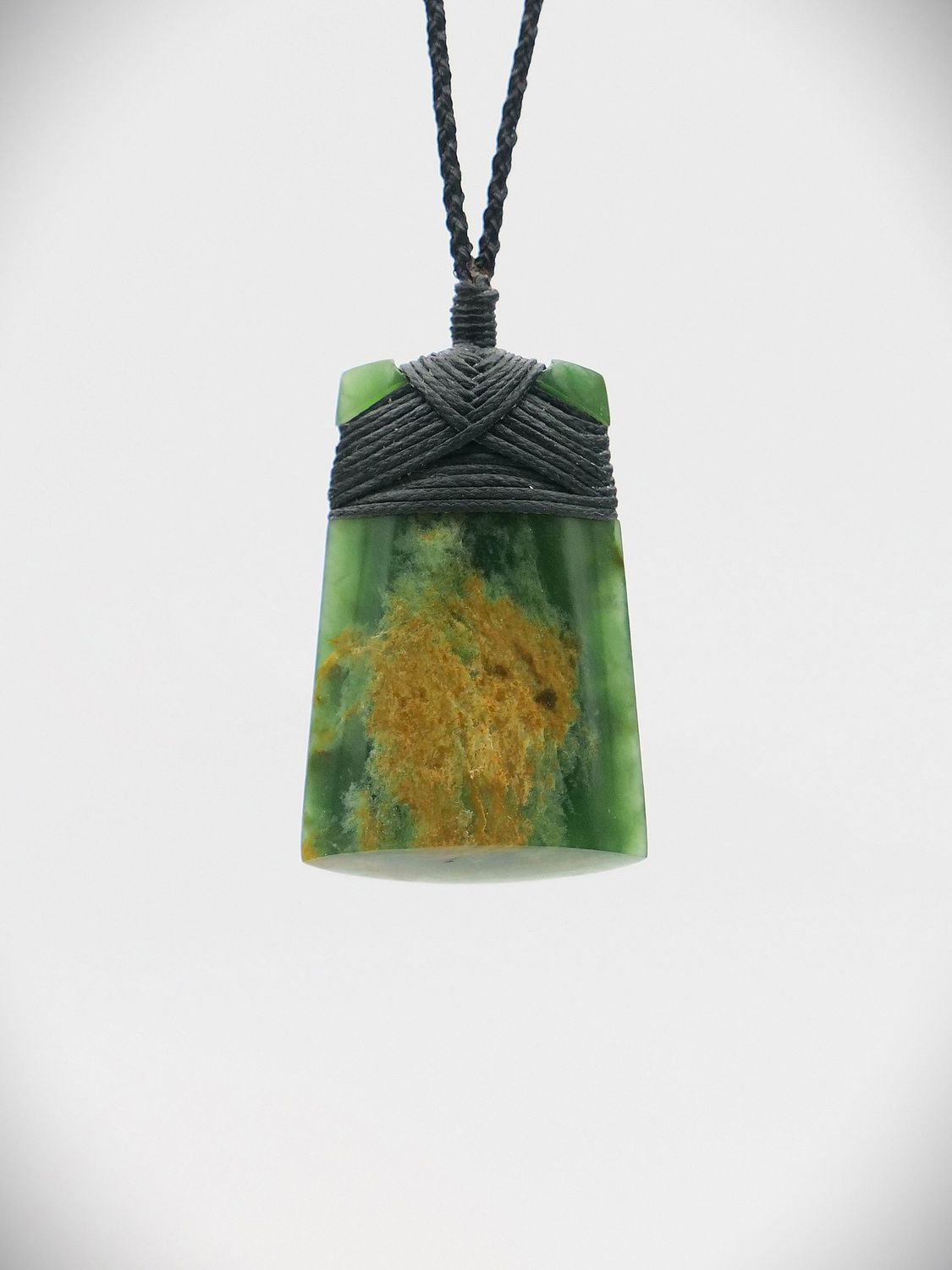 Moko Pounamu Toki NZ Genuine Kahurangi Flower Greenstone - Waiwhare
