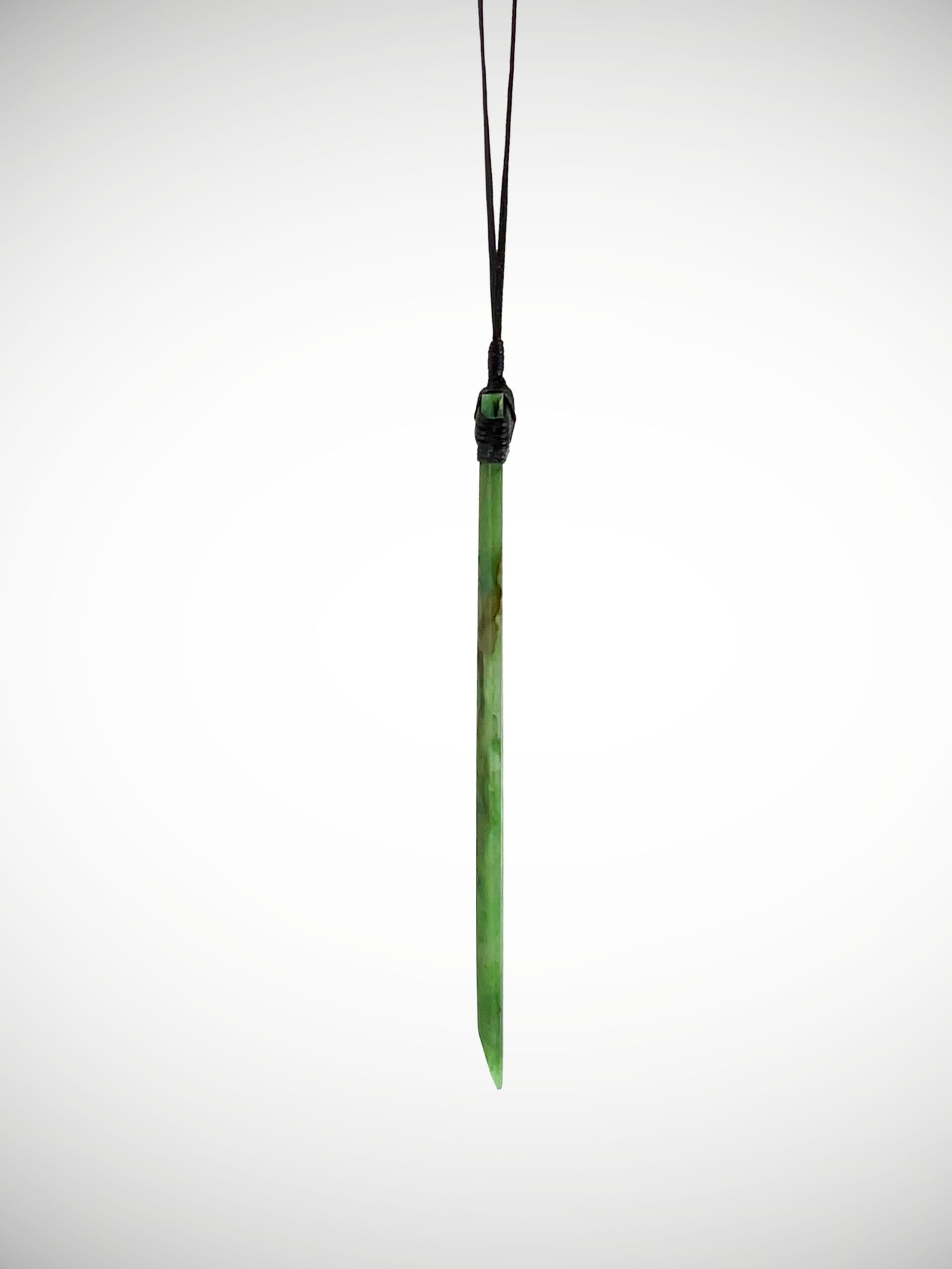 Moko Pounamu Toki NZ Genuine Kahurangi Greenstone - Mata-au