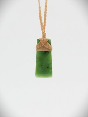 Moko Pounamu Toki NZ Genuine Kahurangi Greenstone - Mohaka