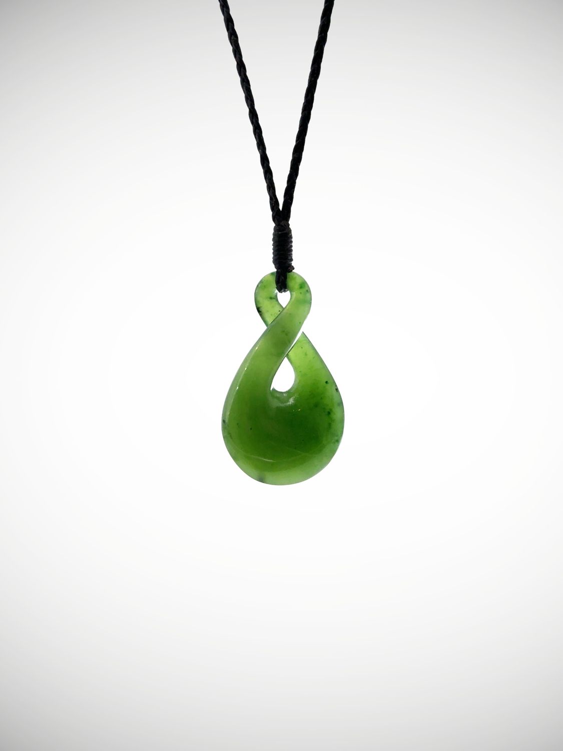 Moko Pounamu Pikorua NZ Genuine Kahurangi Greenstone - Waihopai