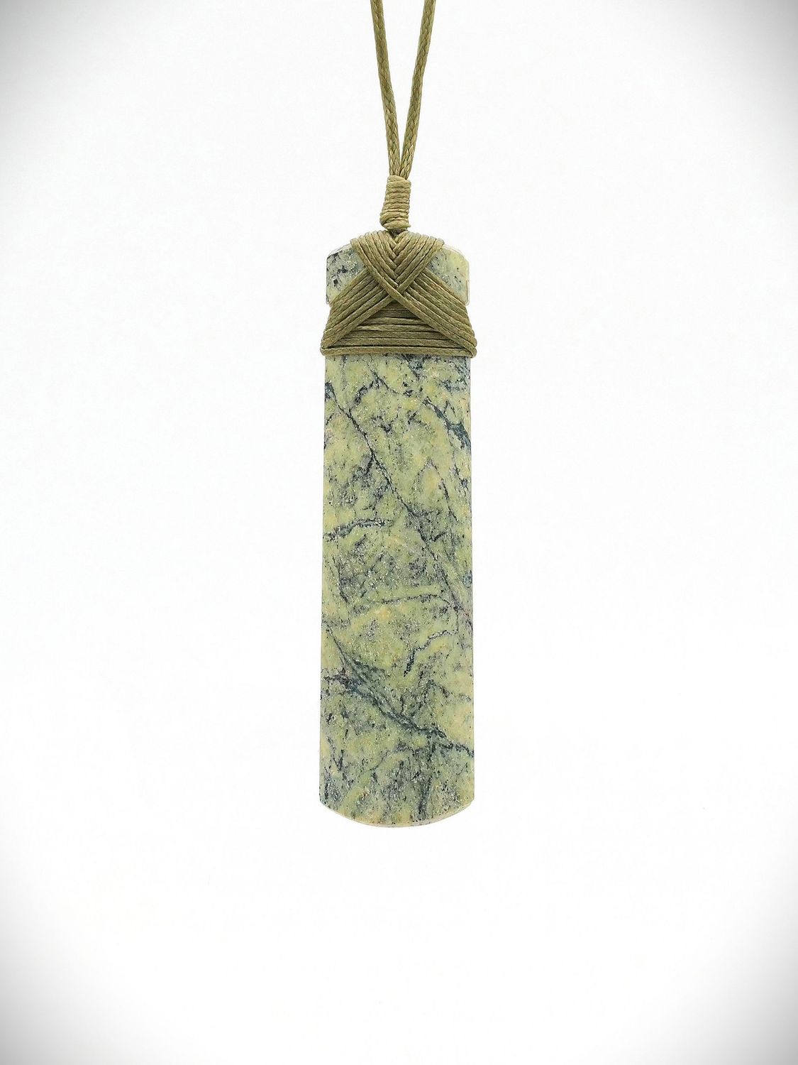 Moko Pounamu Toki NZ Genuine Serpentine Greenstone - Whirinaki