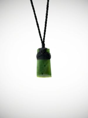 Moko Pounamu Toki NZ Genuine Kahurangi Greenstone - Punakaiki