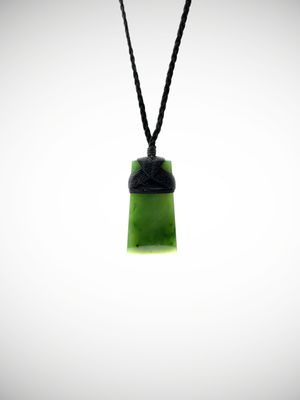 Moko Pounamu Toki NZ Genuine Kahurangi Greenstone - Tapawera
