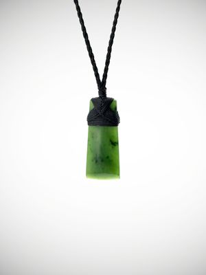 Moko Pounamu Toki NZ Genuine Kahurangi Greenstone - Titiro