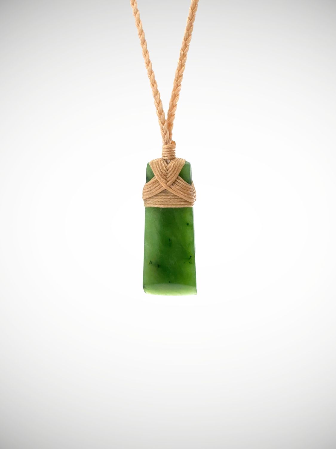 Moko Pounamu Toki NZ Genuine Kahurangi Greenstone - Taumaka