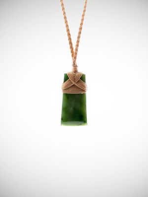 Moko Pounamu Toki NZ Genuine Kahurangi Greenstone - Whetu