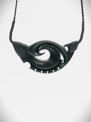 Moko Pounamu Kouma Breastplate NZ Genuine Kawakawa Greenstone - Purakaunui