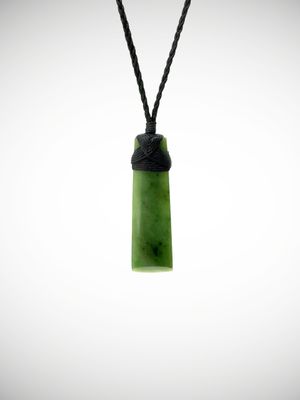 Moko Pounamu Toki NZ Genuine Kahurangi Greenstone - Te Kiekie