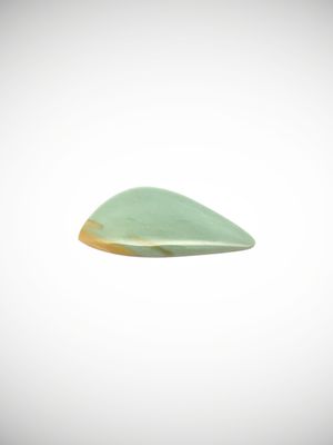 Moko Pounamu Inanga Flower Greenstone Freeform Cabochon #226