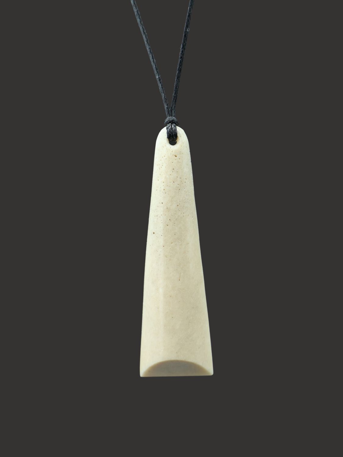 Moko Pounamu Toki Genuine Whale Bone Carving - Tioripatea