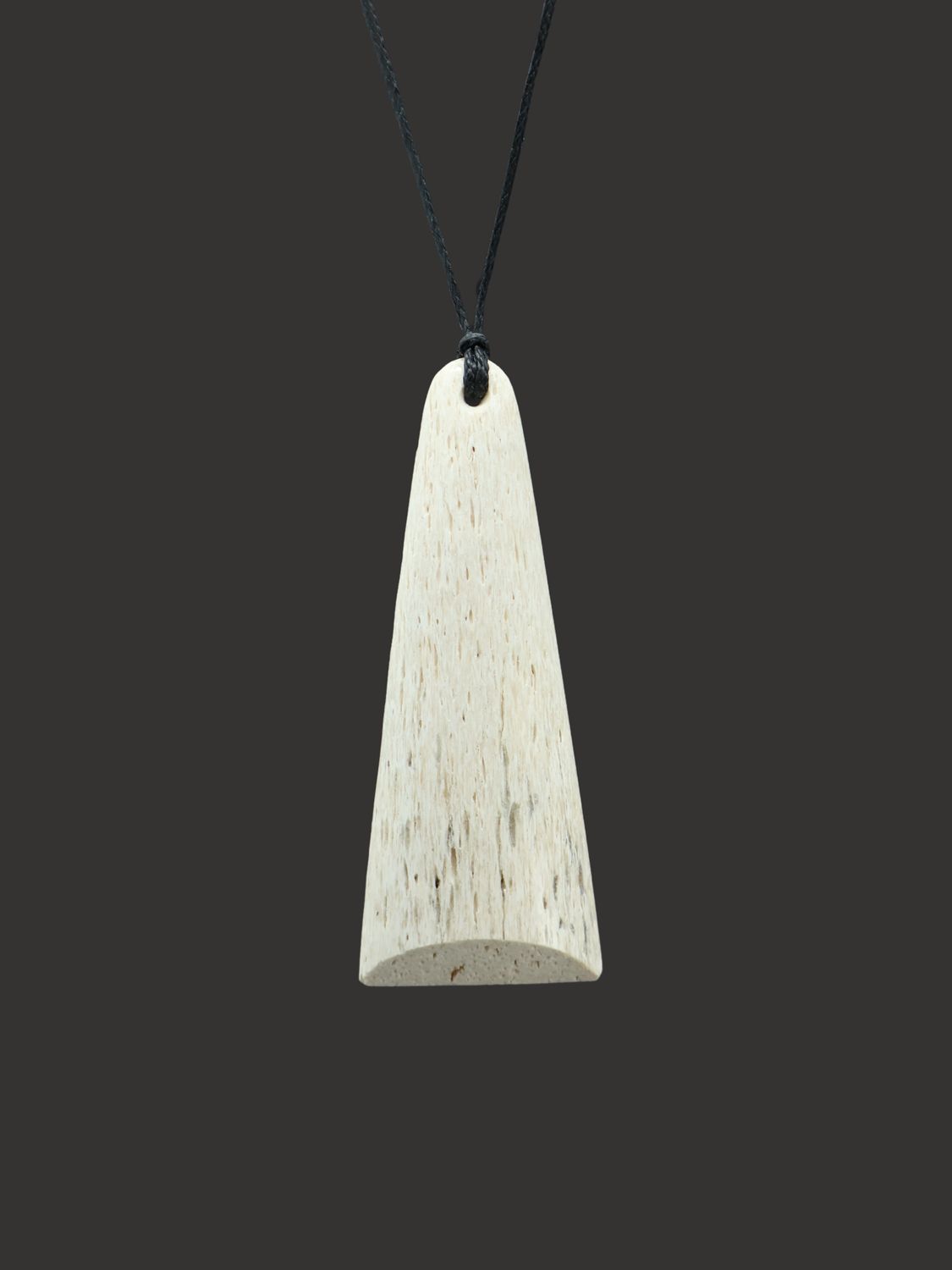 Moko Pounamu Whale Bone Carving Toki - Tapokopoko