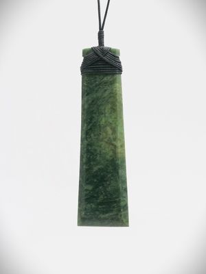 Moko Pounamu Toki NZ Genuine Hapopo Greenstone - Rangipo