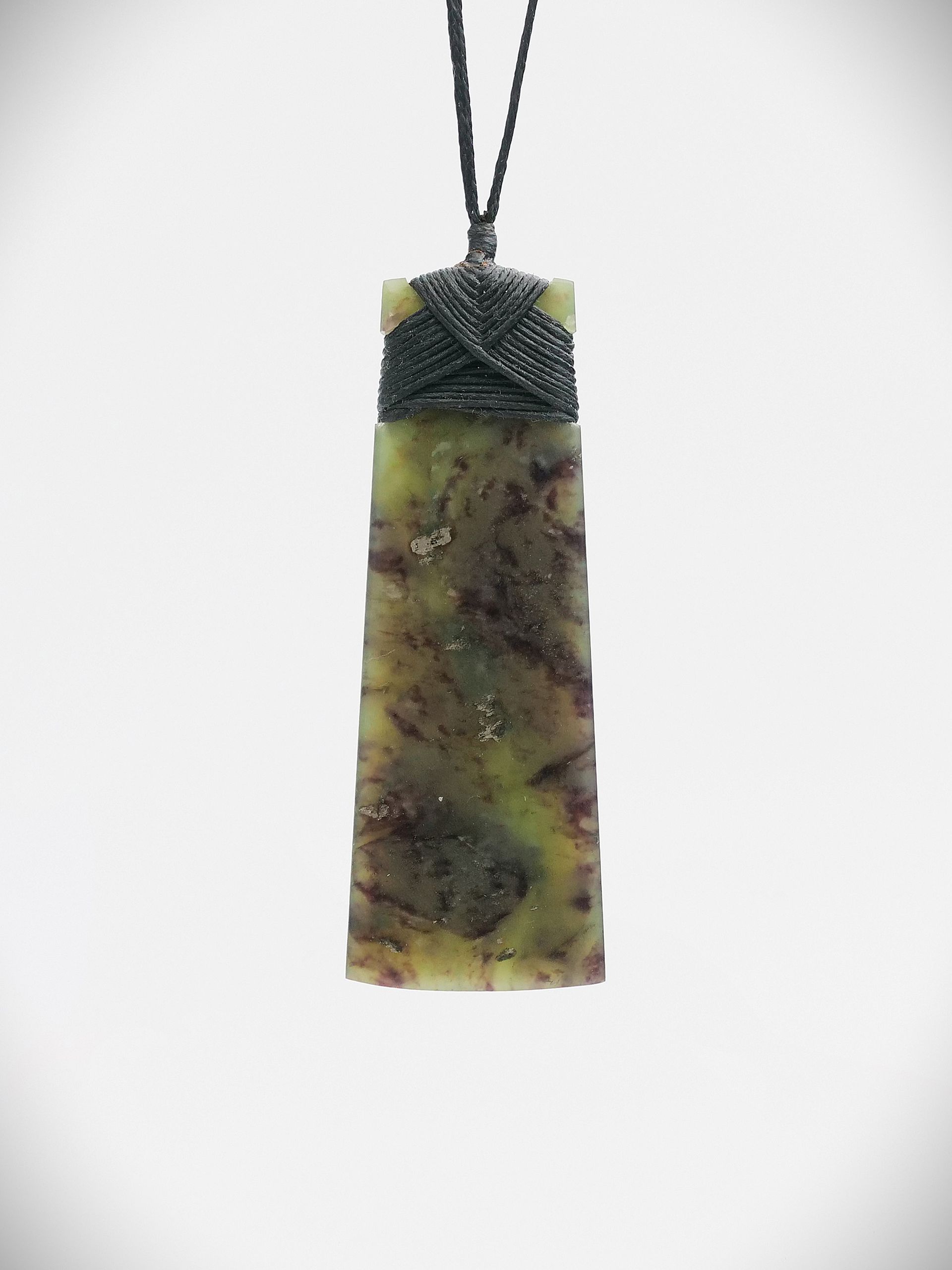 Moko Pounamu Toki NZ Genuine Hapopo Greenstone - Te Haroto
