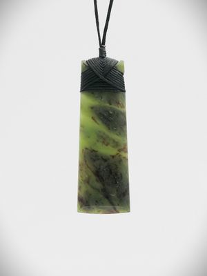 Moko Pounamu Toki NZ Genuine Hapopo Greenstone - Tarawera