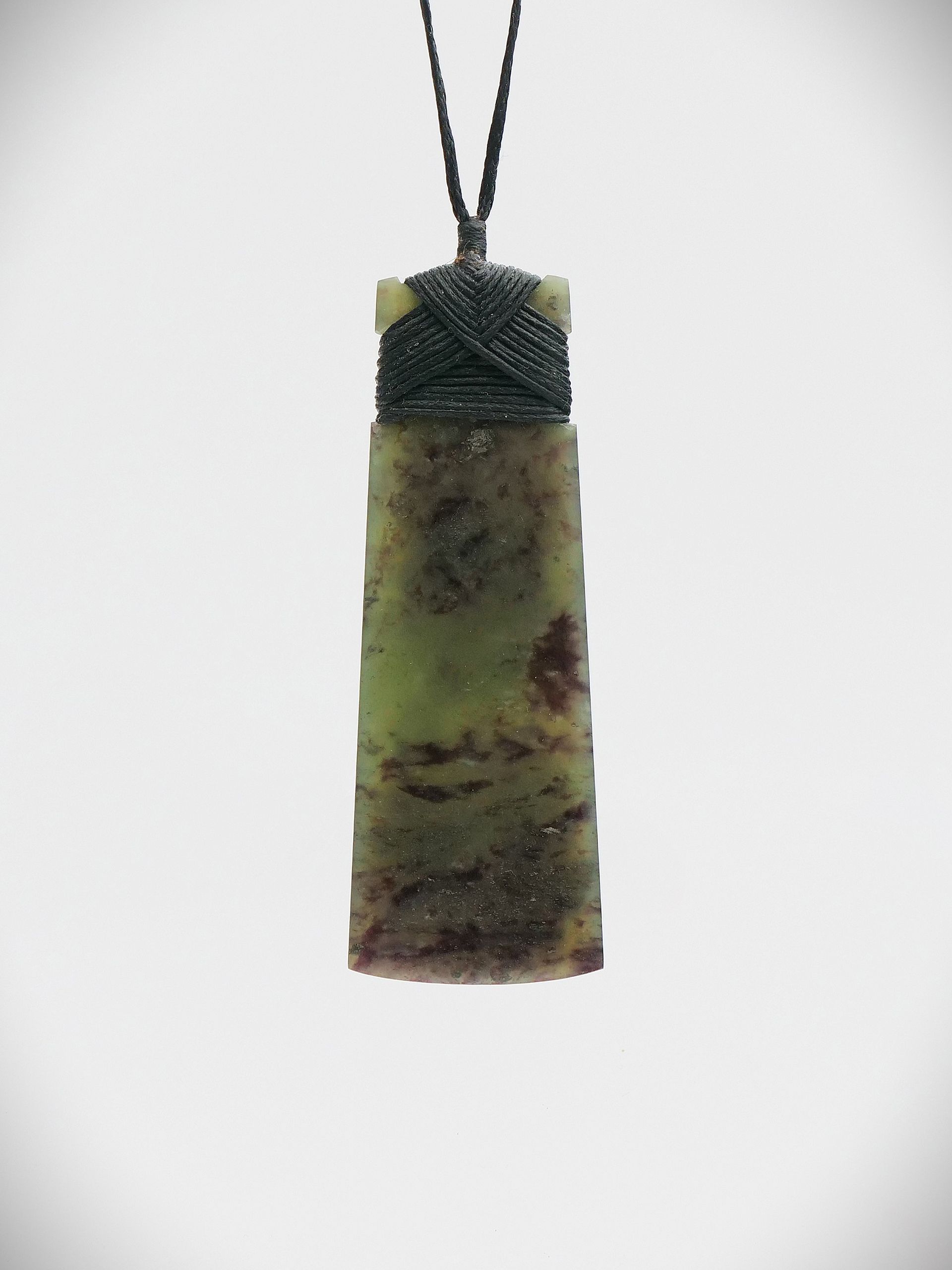 Moko Pounamu Toki NZ Genuine Hapopo Greenstone - Rangitaiki