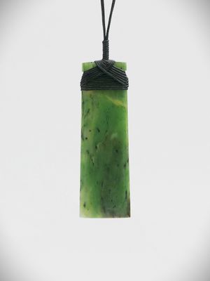 Moko Pounamu Toki NZ Genuine Hapopo Greenstone - Tauranga