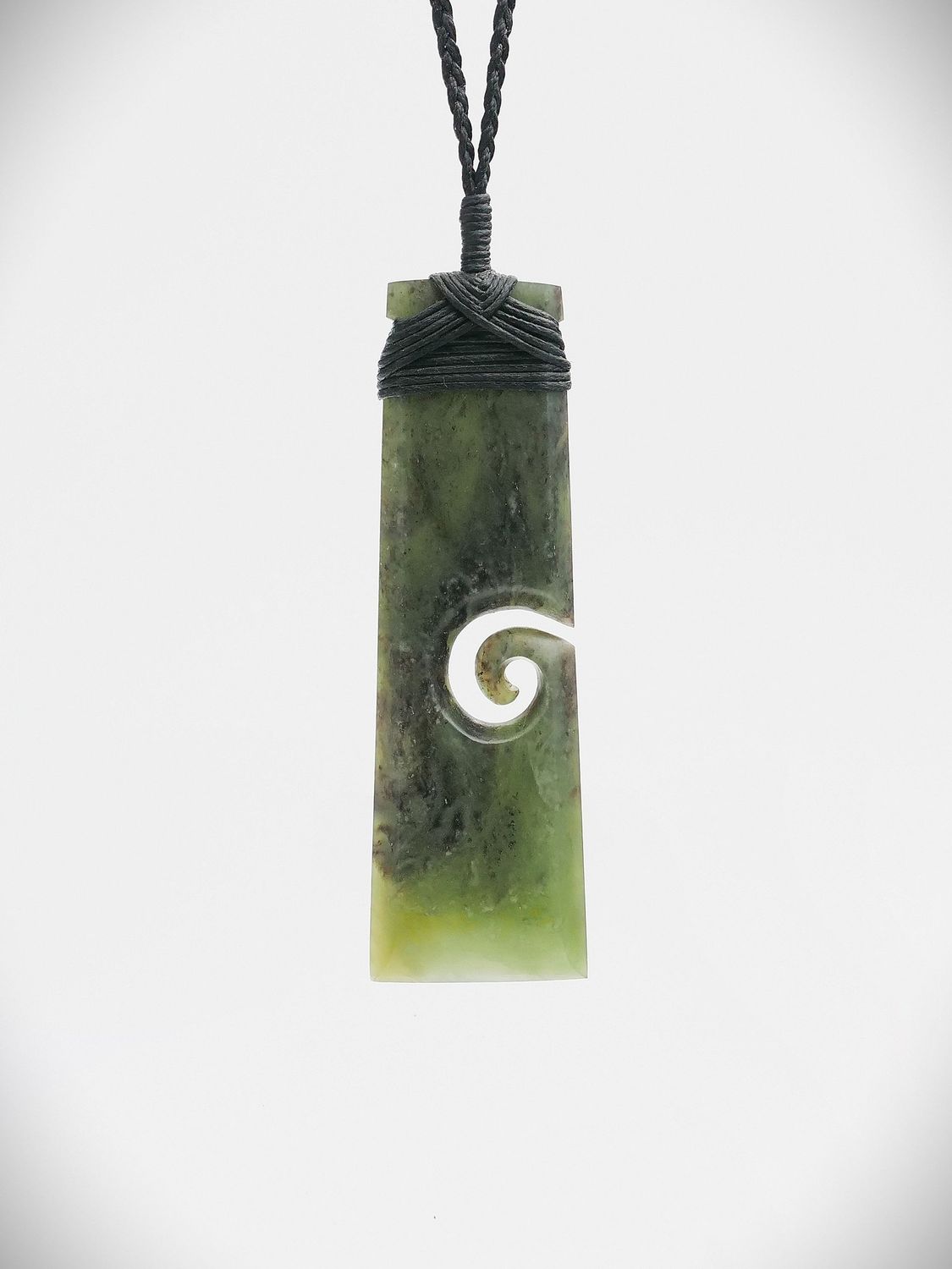 Moko Pounamu Toki NZ Genuine Hapopo Greenstone - Taupo