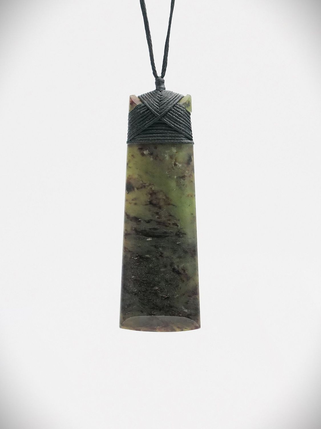 Moko Pounamu Toki NZ Genuine Hapopo Greenstone - Waipunga