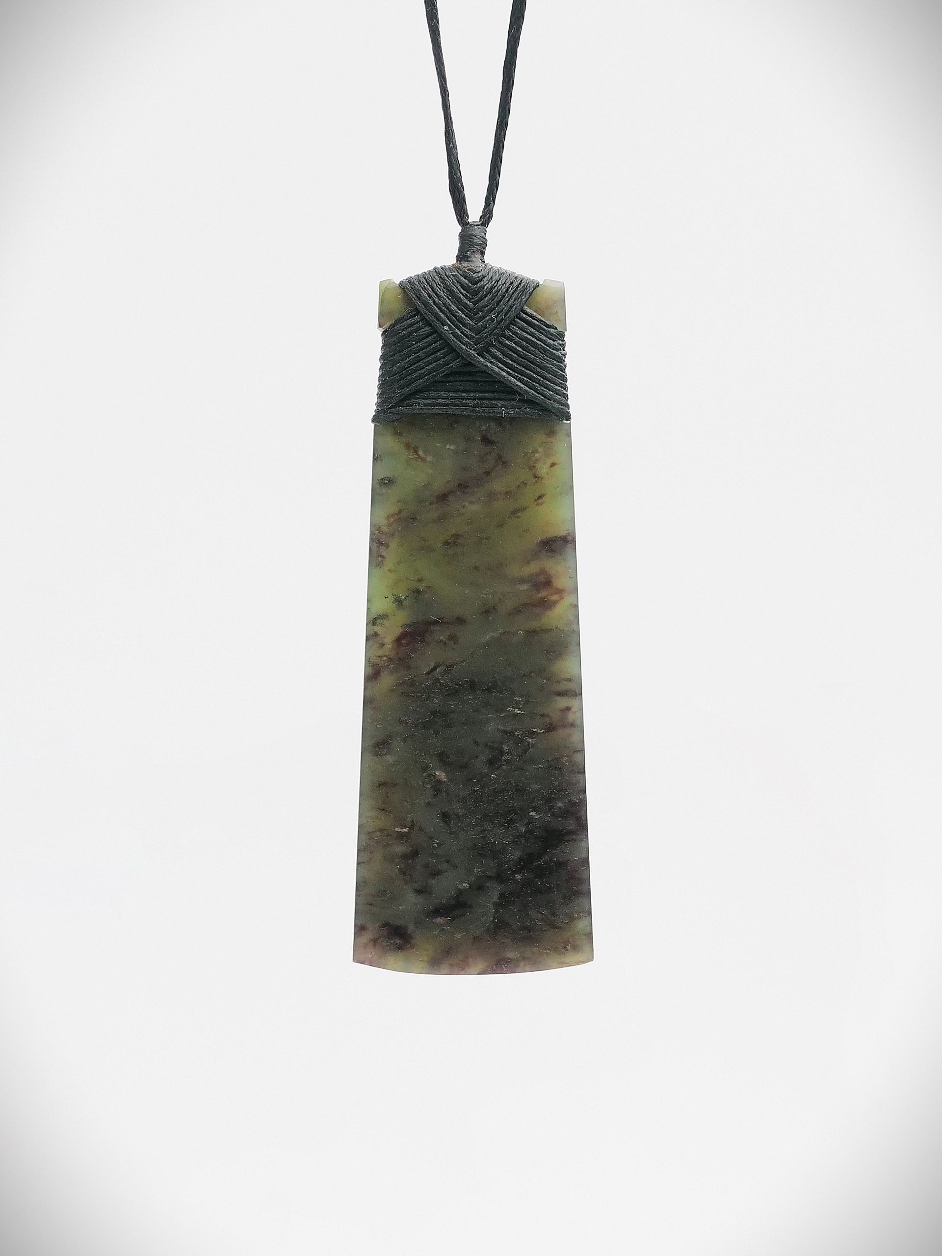 Moko Pounamu Toki NZ Genuine Hapopo Greenstone - Waipunga