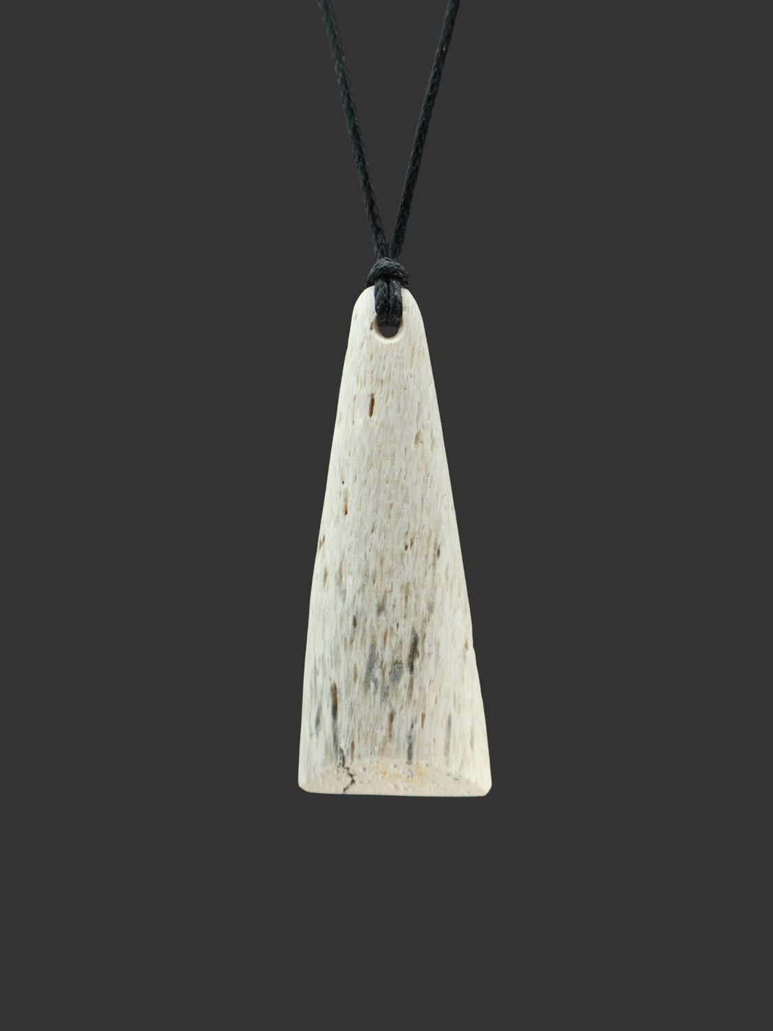 Moko Pounamu Toki Genuine Whale Bone Carving - Opakia