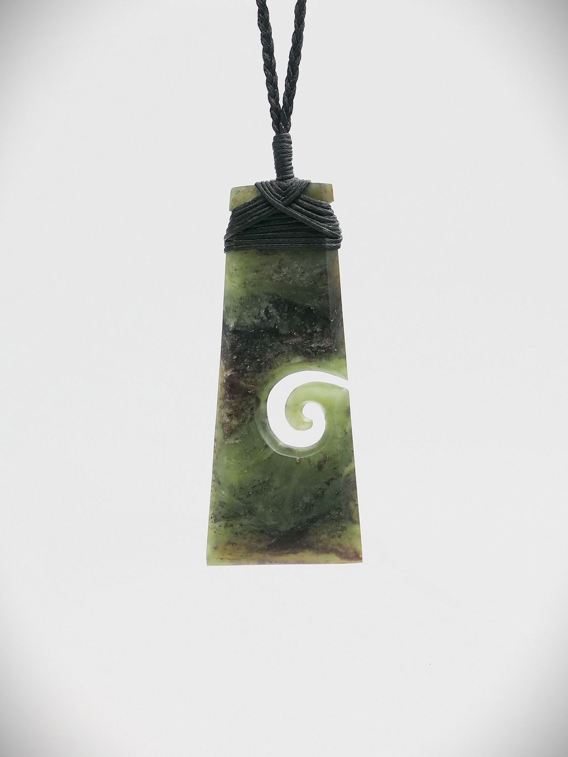 Moko Pounamu Toki NZ Genuine Hapopo Greenstone - Putere