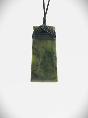 Moko Pounamu Toki NZ Genuine Hapopo Greenstone - Ngakuru
