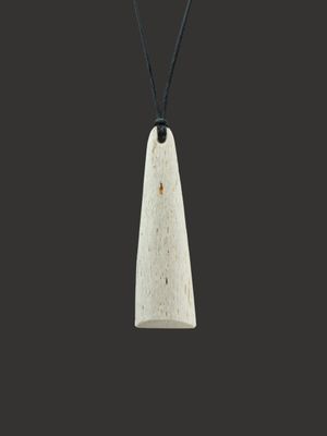 Moko Pounamu Toki Genuine Whale Bone Carving - Otokotoko
