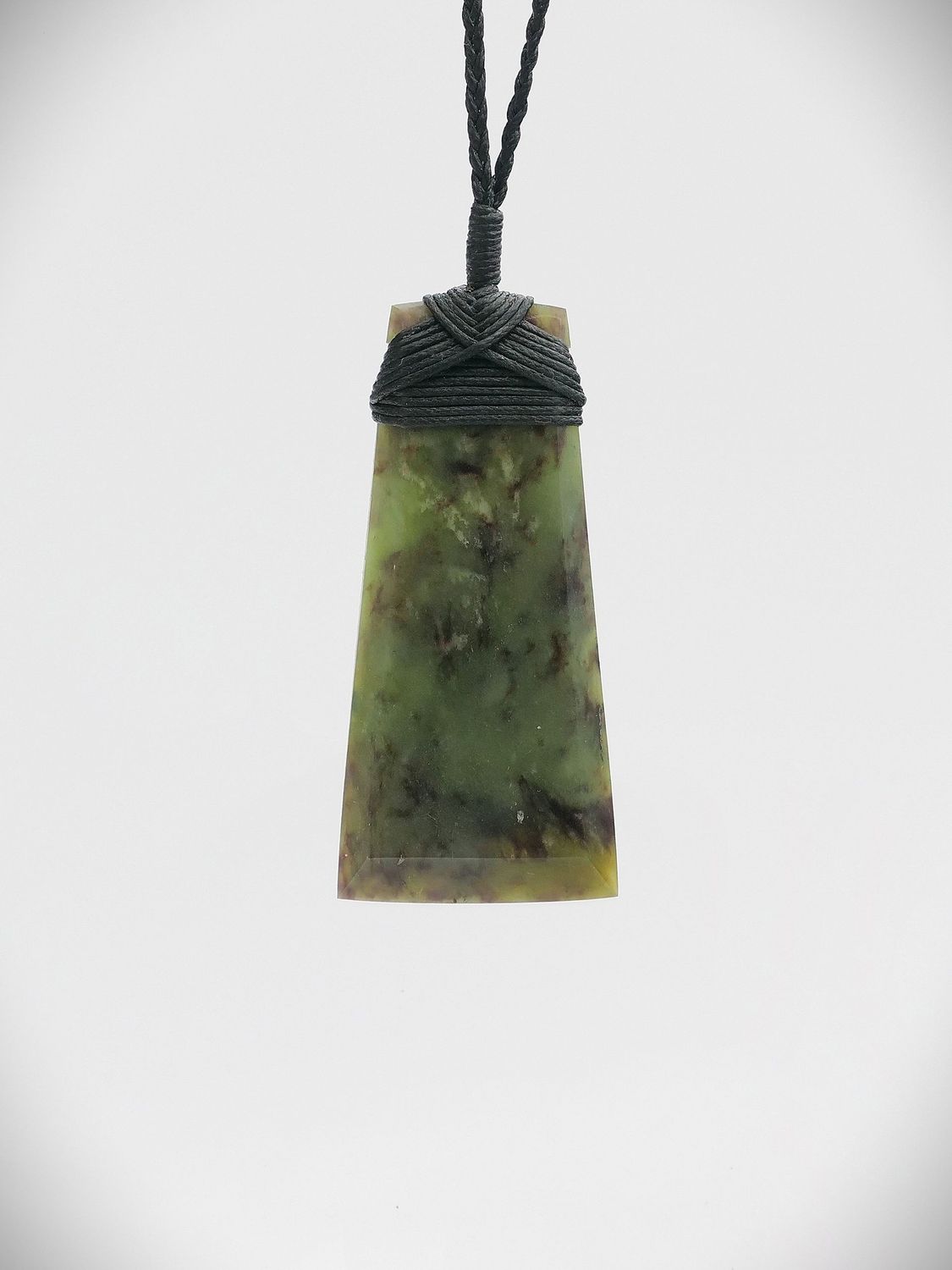 Moko Pounamu Toki NZ Genuine Hapopo Greenstone - Waikite