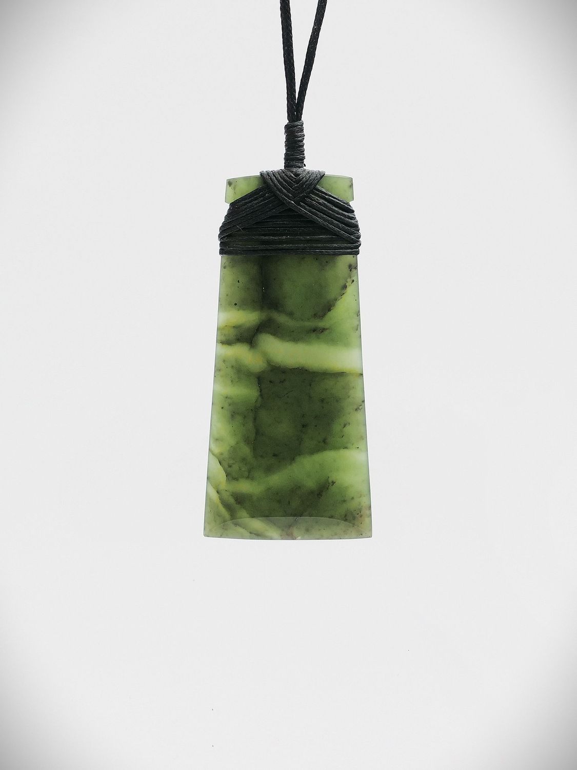 Moko Pounamu Toki NZ Genuine Hapopo Greenstone - Maniaiti