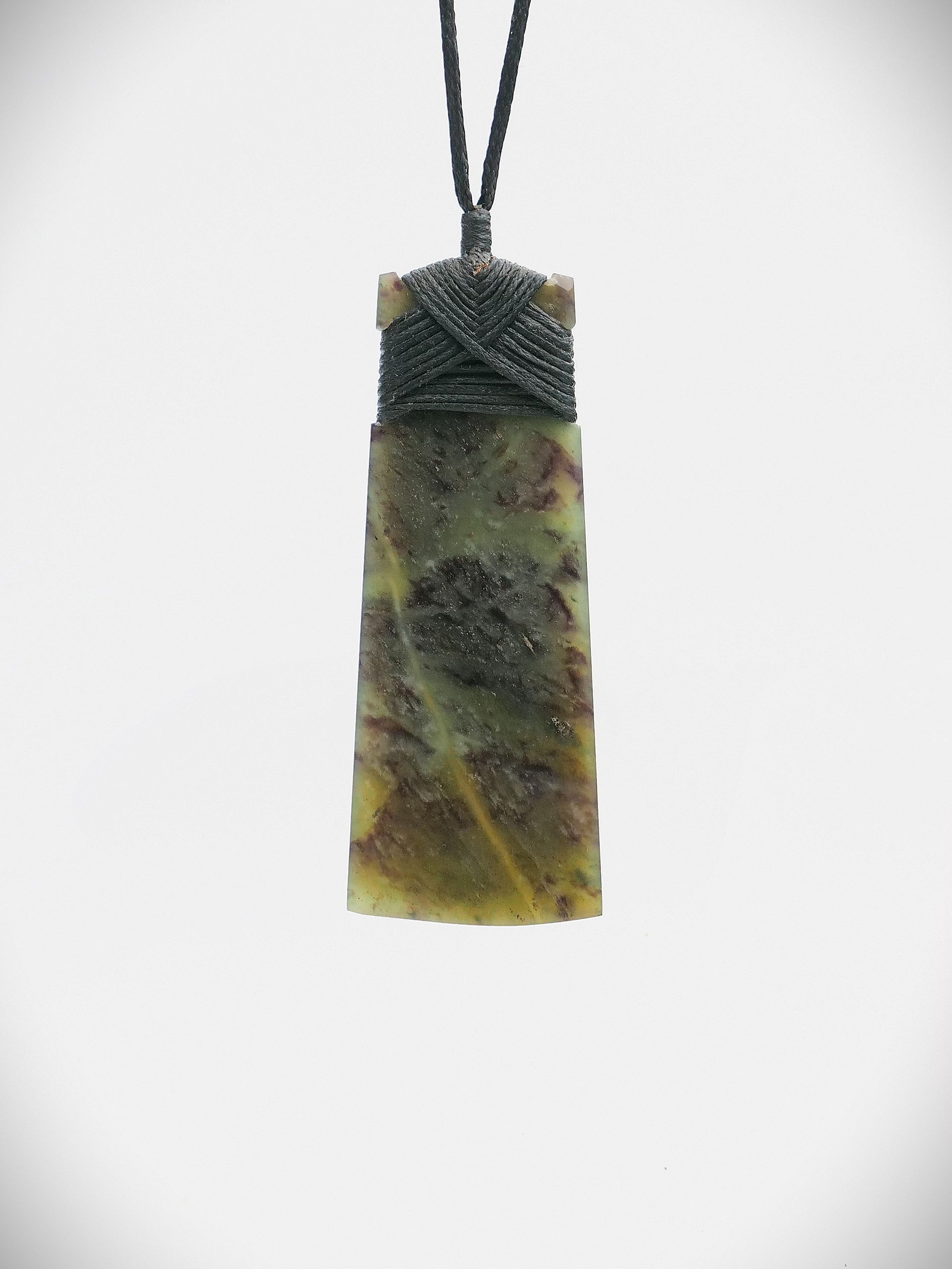 Moko Pounamu Toki NZ Genuine Hapopo Greenstone - Taumarunui