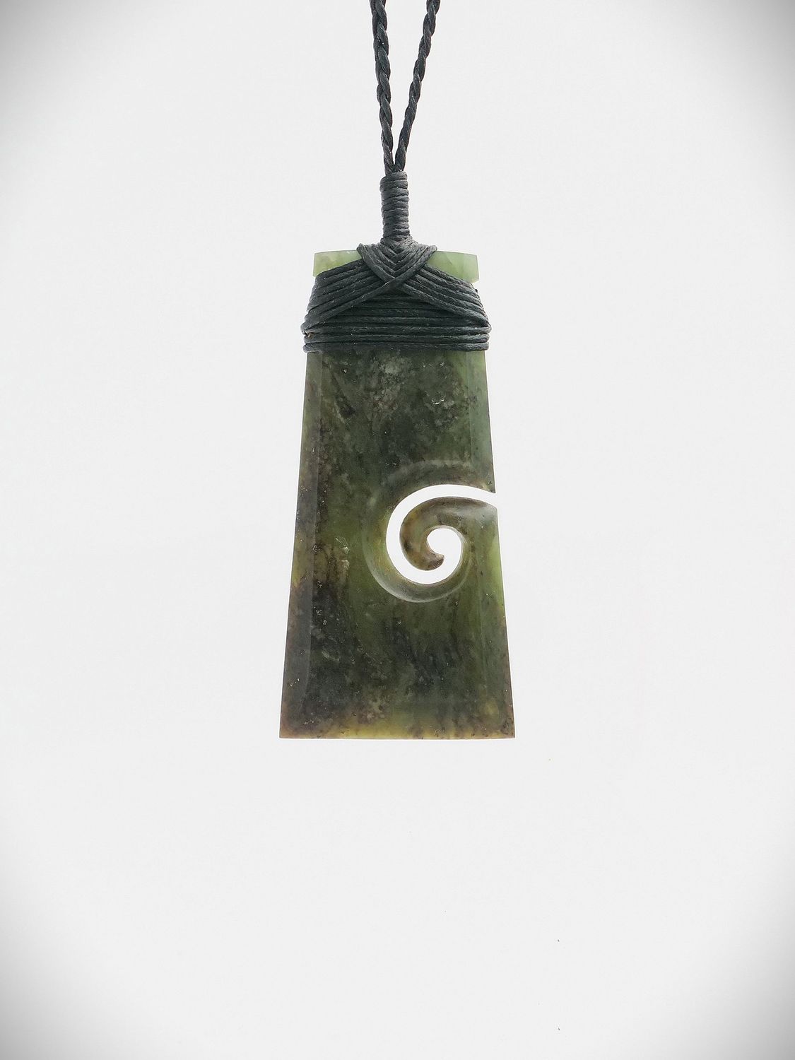 Moko Pounamu Toki NZ Genuine Hapopo Greenstone - Kakahi