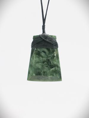 Moko Pounamu Toki NZ Genuine Hapopo Greenstone - Owhango