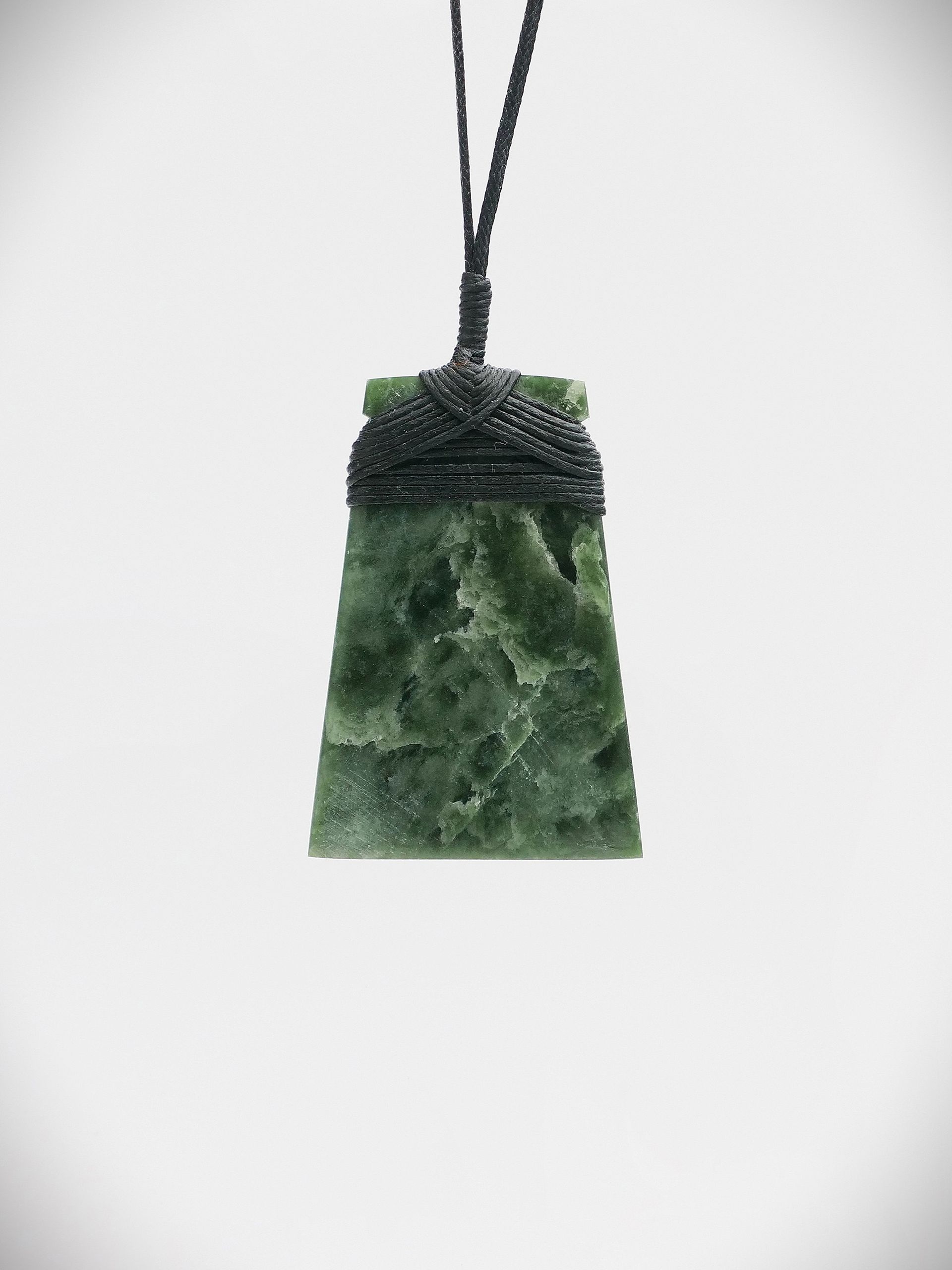 Moko Pounamu Toki NZ Genuine Hapopo Greenstone - Ohinepaka