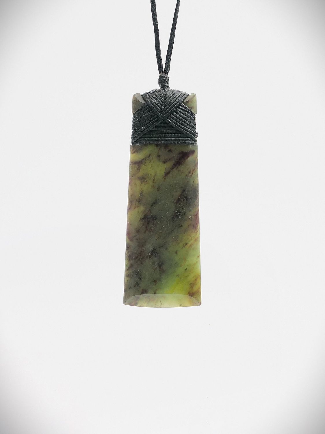 Moko Pounamu Toki NZ Genuine Hapopo Greenstone - Whakamahi