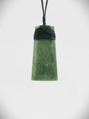 Moko Pounamu Toki NZ Genuine Hapopo Greenstone - Kurahikakawa
