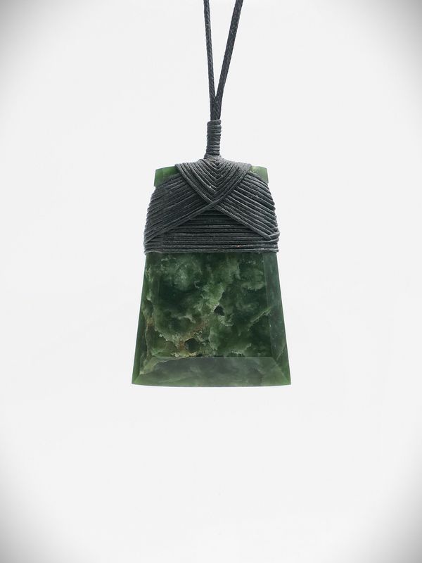 Moko Pounamu Toki NZ Genuine Hapopo Greenstone - Wairoa