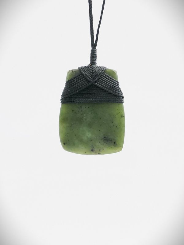 Moko Pounamu Toki NZ Genuine Hapopo Greenstone - Marumaru