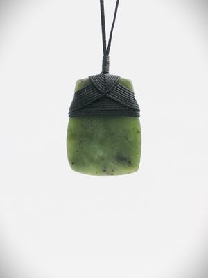 Moko Pounamu Toki NZ Genuine Hapopo Greenstone - Marumaru