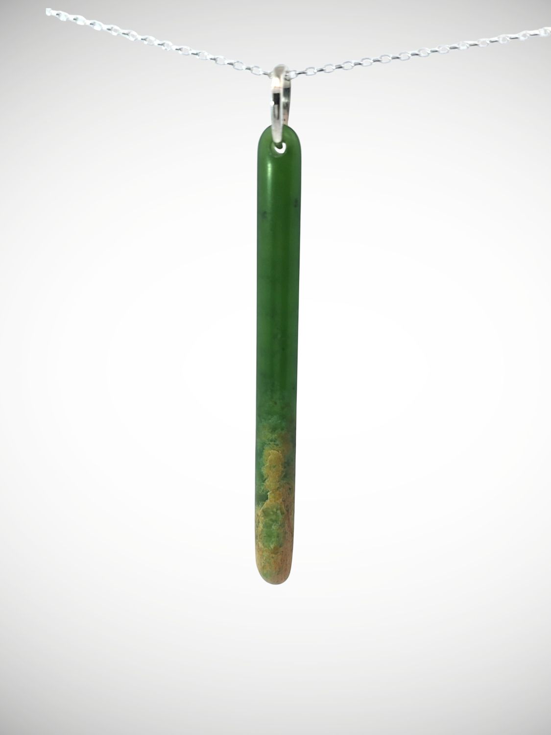 Moko Pounamu Roimata (Teardrop) NZ Genuine Kahurangi Flower Greenstone - Moanauta