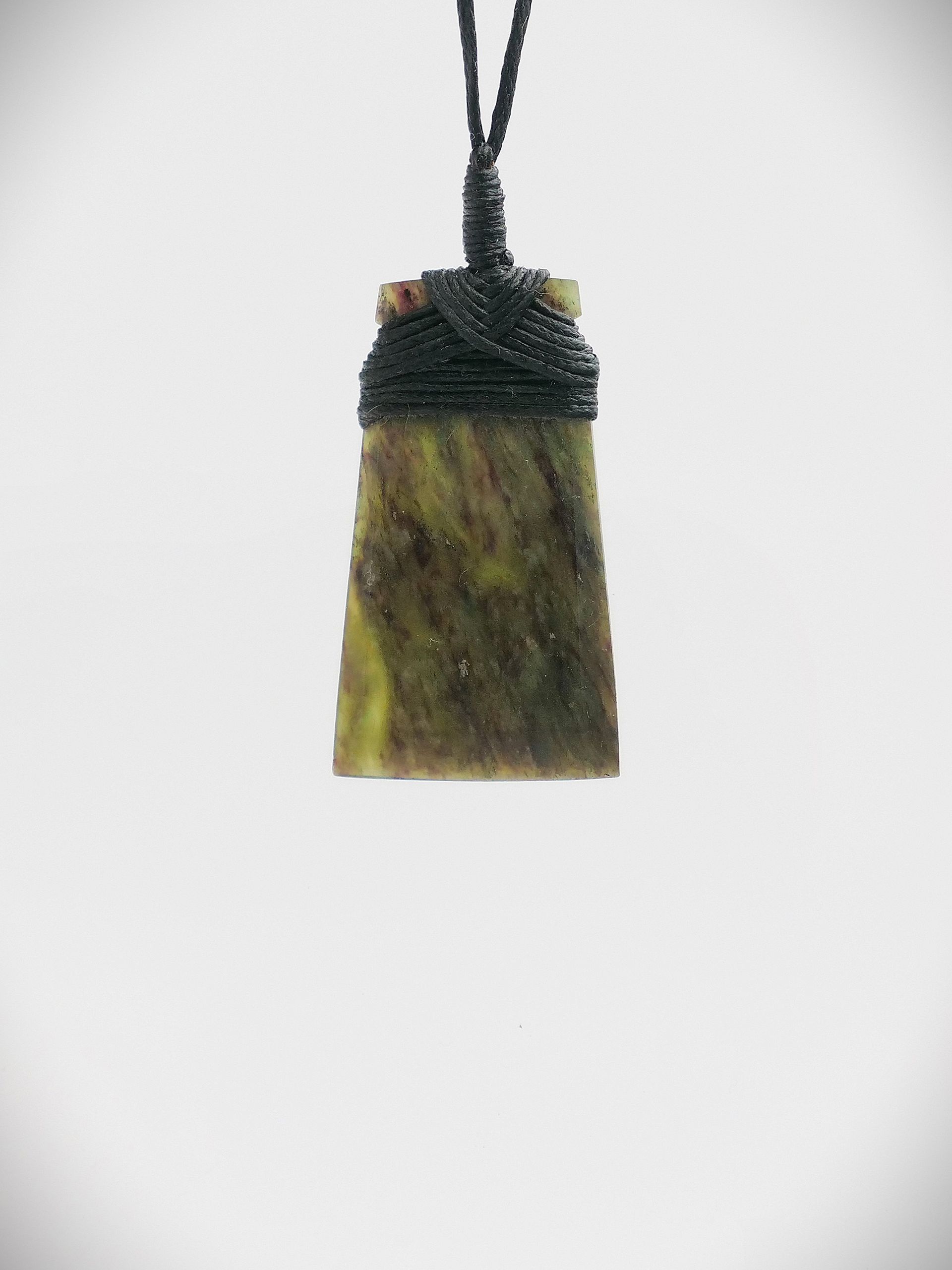 Moko Pounamu Toki NZ Genuine Hapopo Greenstone - Tiniroto