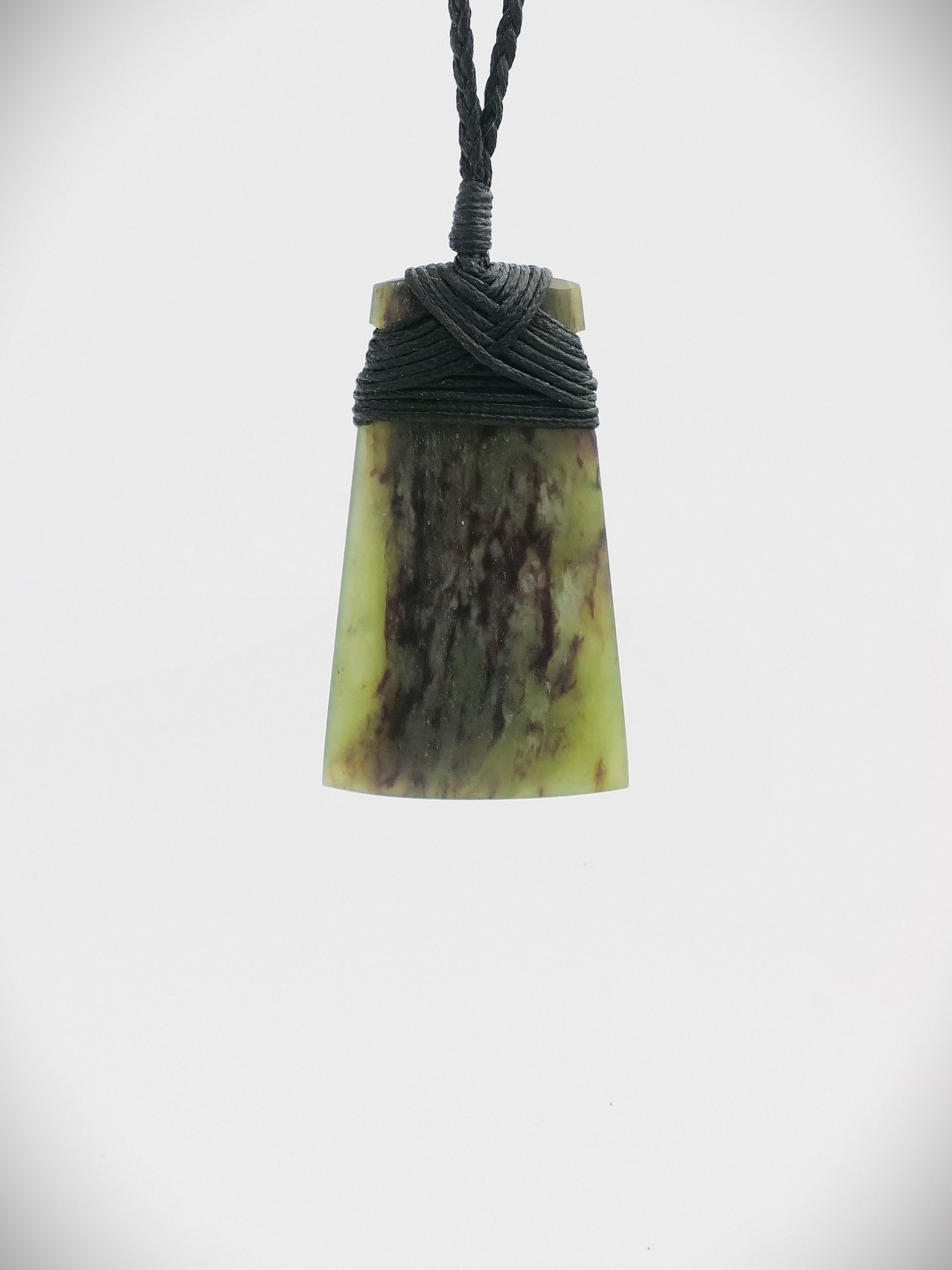 Moko Pounamu Toki NZ Genuine Hapopo Greenstone - Tuai