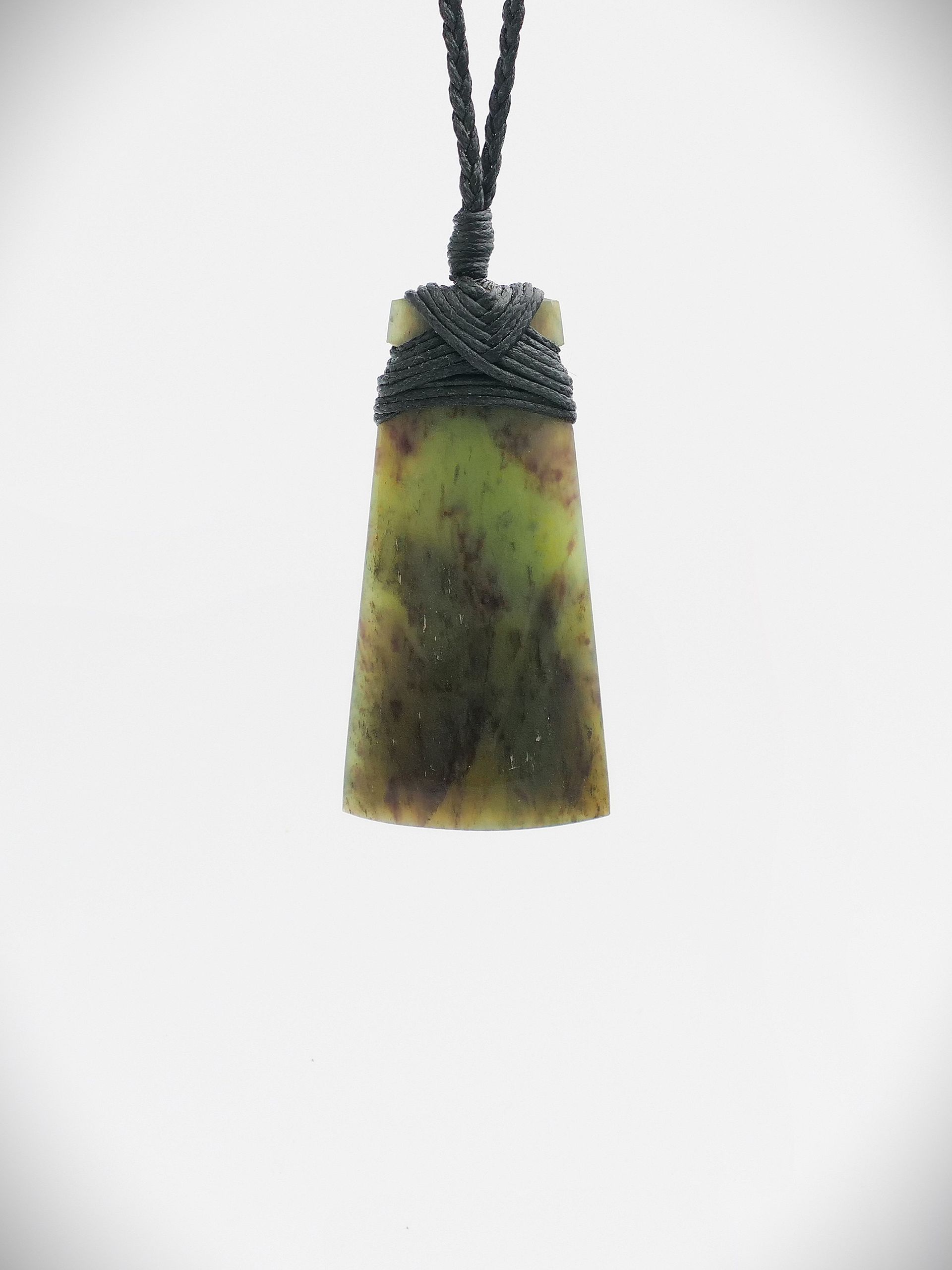 Moko Pounamu Toki NZ Genuine Hapopo Greenstone - Ohuka