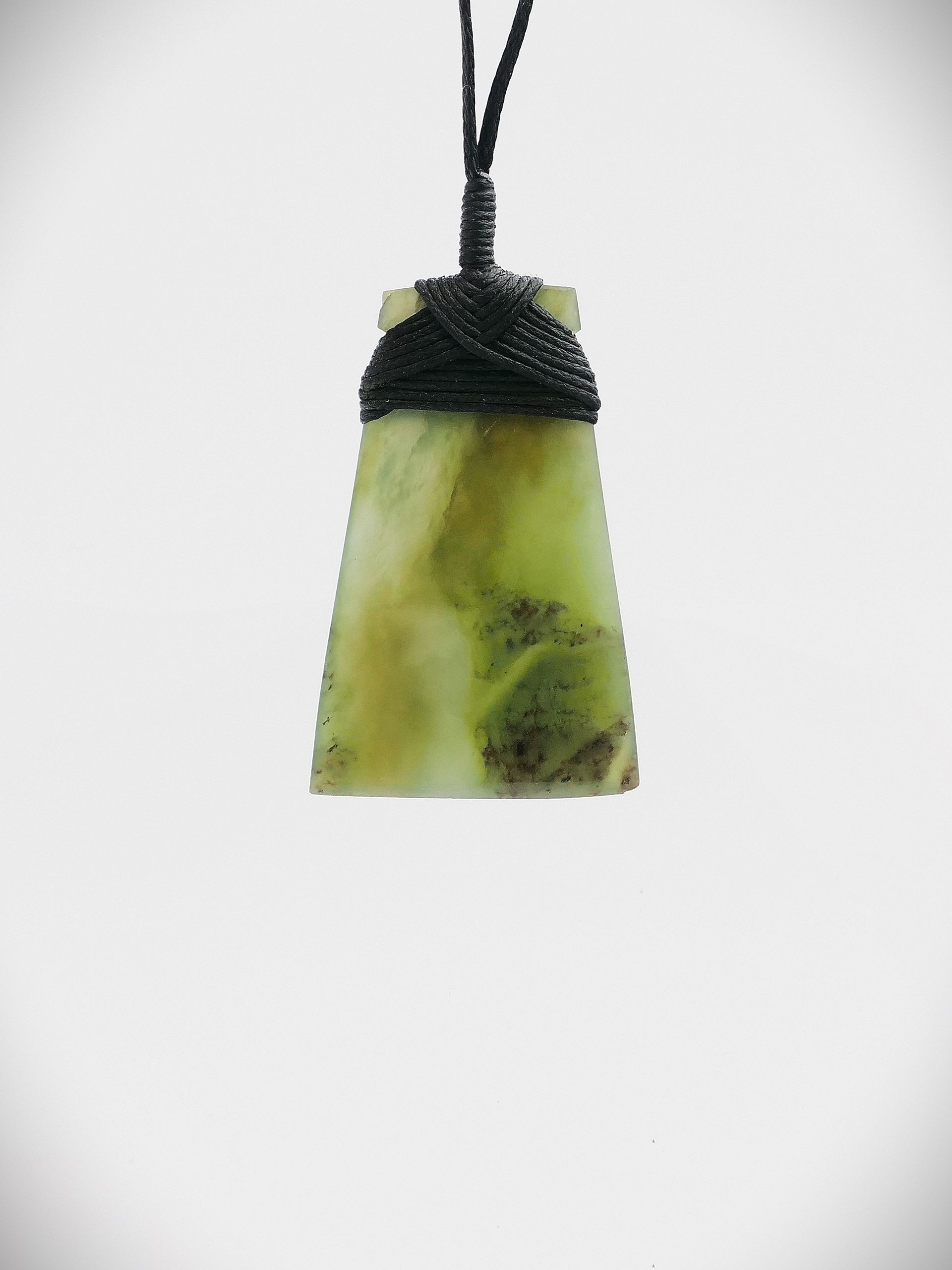 Moko Pounamu Toki NZ Genuine Hapopo Greenstone - Ruakituri