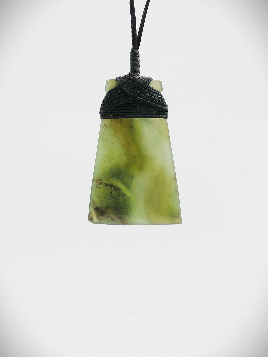 Moko Pounamu Toki NZ Genuine Hapopo Greenstone - Ruakituri