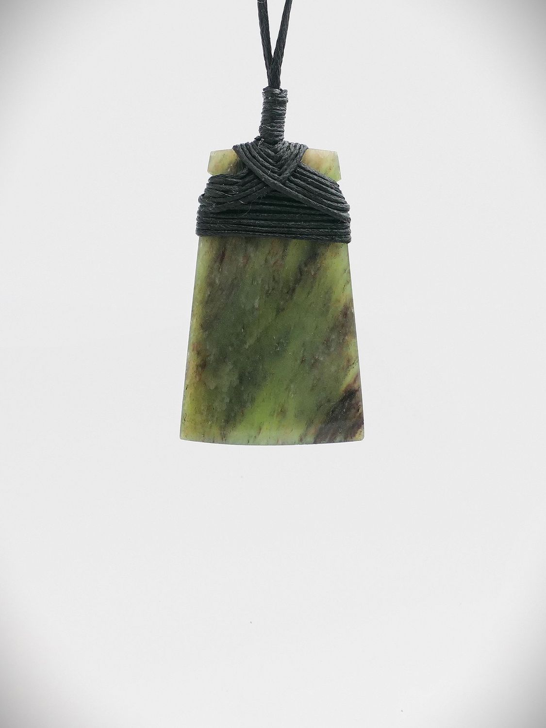 Moko Pounamu Toki NZ Genuine Hapopo Greenstone - Omahanui